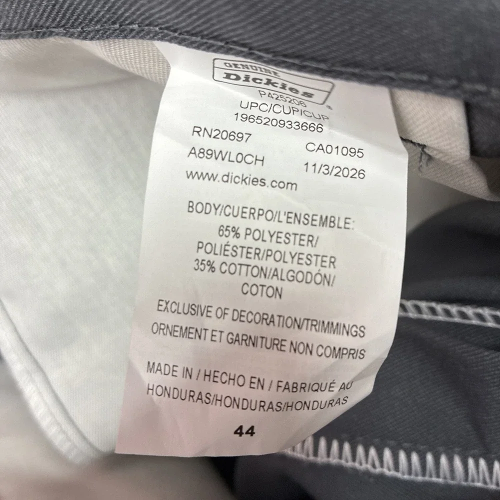Dickies Essential Work Shorts Men's Size 44 Gray Flex Relaxed Fit 13
